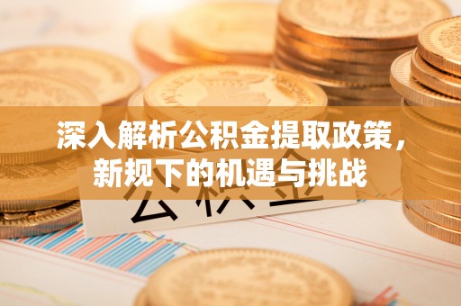 西乡塘深入解析公积金提取政策，新规下的机遇与挑战