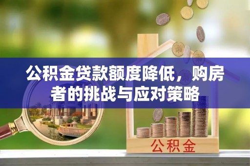 西乡塘公积金贷款额度降低，购房者的挑战与应对策略