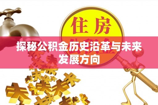 西乡塘探秘公积金历史沿革与未来发展方向