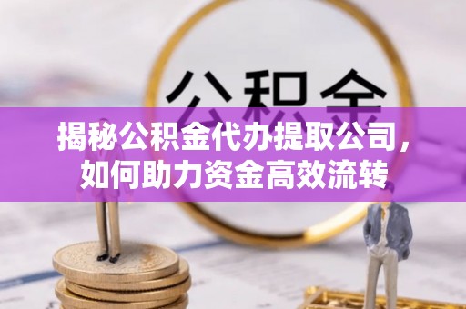 西乡塘揭秘公积金代办提取公司，如何助力资金高效流转