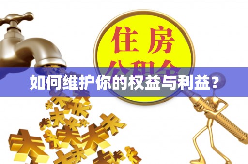 西乡塘如何维护你的权益与利益？