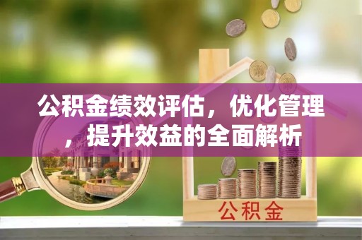 西乡塘公积金绩效评估，优化管理，提升效益的全面解析