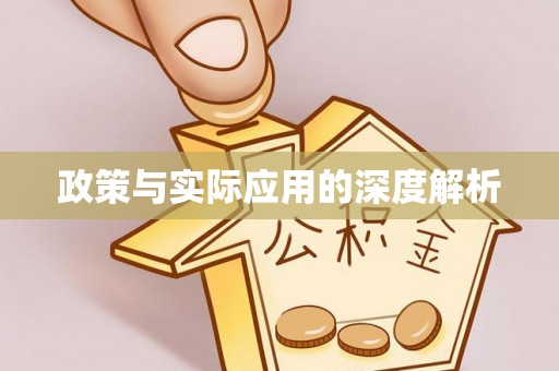 西乡塘政策与实际应用的深度解析